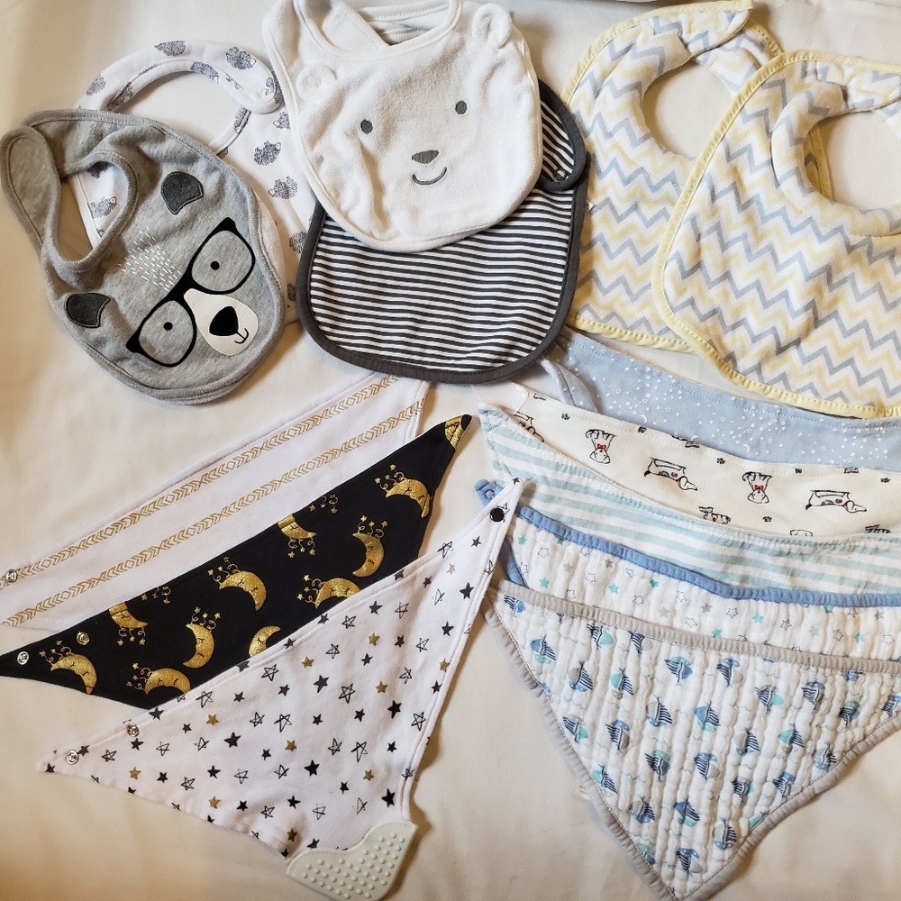 Baby bibs- set of 14